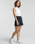 Back Spin Short - Sapphire Blue