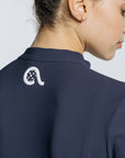 Volley Zip Long Sleeve - Sapphire Blue