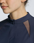 Volley Zip Long Sleeve - Sapphire Blue