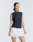 Volley Zip Sleeveless - Sapphire Blue
