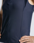 Volley Zip Sleeveless - Sapphire Blue