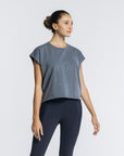 Pickleball Top - Vintage Blue