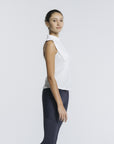 Volley Zip Sleeveless - White Lotus