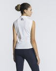 Volley Zip Sleeveless - White Lotus