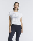 Pickleball Top - White Lotus