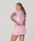 Cross-Court Skirt - Pink Orchid