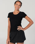 Bounce-It Short Sleeve - Black Beauty