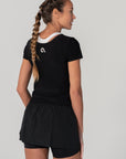 Bounce-It Short Sleeve - Black Beauty
