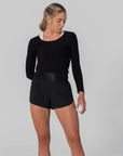 Bounce-It Long Sleeve - Black Beauty