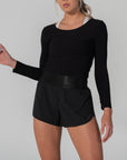 Bounce-It Long Sleeve - Black Beauty