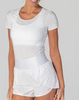 Bounce-It Short Sleeve - Club White