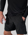 AVI Shorts 9" (Liner) - Black Beauty