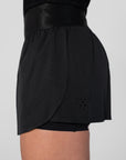 Cross-Court Skirt - Black Beauty