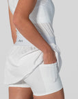 Cross-Court Skirt - Club White