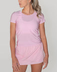 Bounce-It Short Sleeve - Pink Orchid