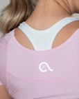 Bounce-It Short Sleeve - Pink Orchid
