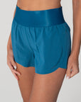 Court Short - Blue Coral