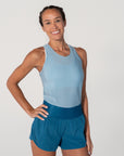 Court Short - Blue Coral