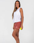 Baker Shorts 6" - Red Lotus
