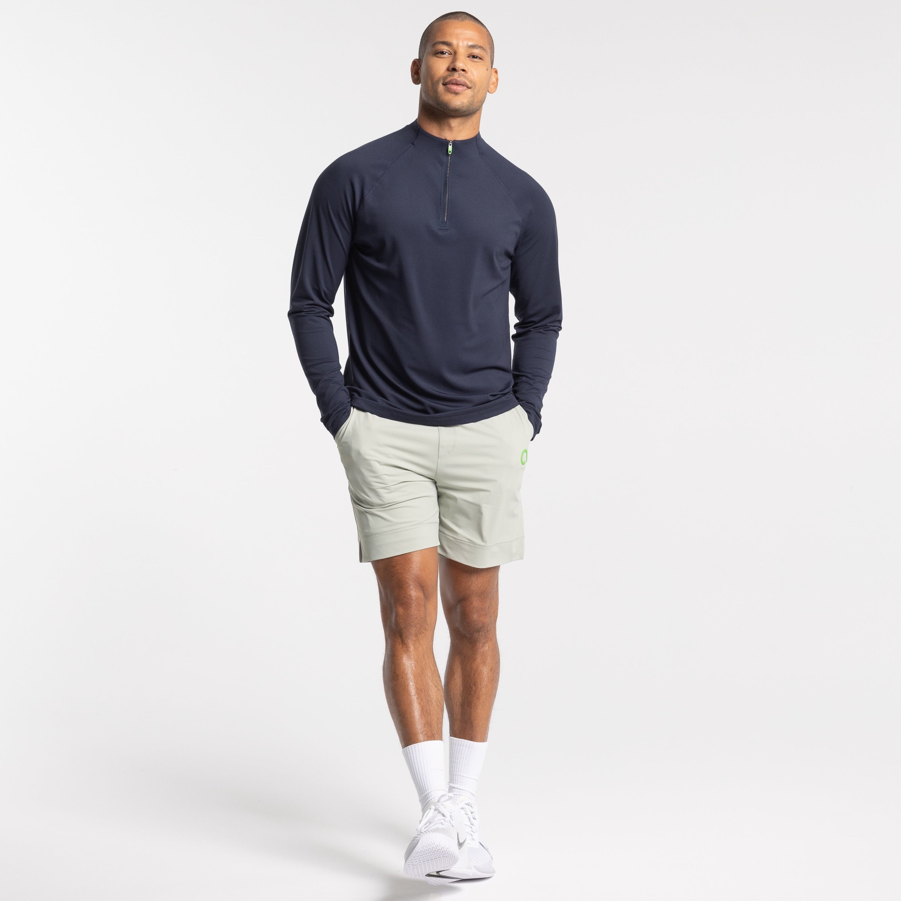 Drive Quarter Zip - Sapphire Blue – AVI Drive Quarter Zip - Sapphire Blue – AVI