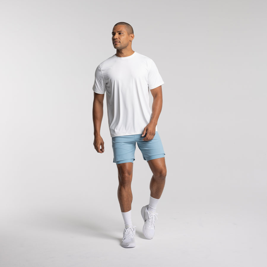 Performance Short Sleeve -  White Lotus