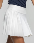 Top Spin Skirt - White Lotus