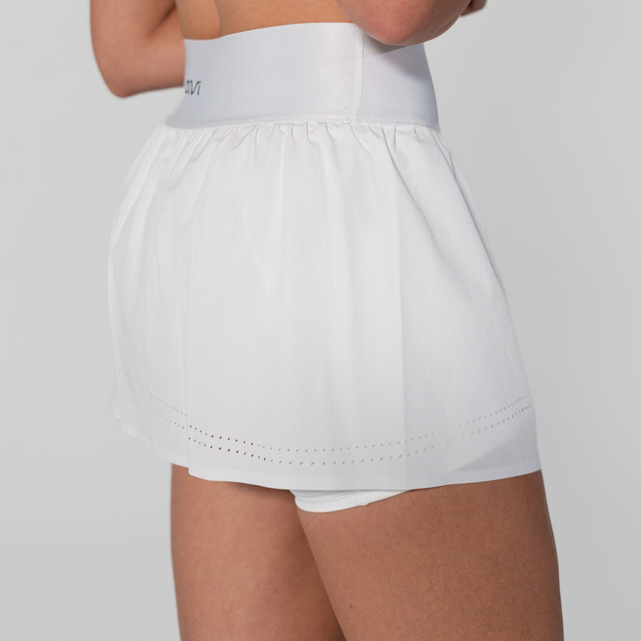 Cross-Court Skirt - Club White