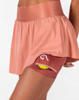 Court Skirt - Pink Coral