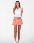 Court Skirt - Pink Coral